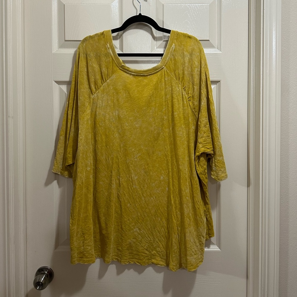 Terra & sky short sleeve gold shirt size 4X - Picture 5 of 5